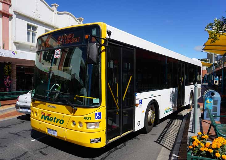 Metro Tasmania Scania L94UB Volgren CR228L 401